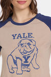 Rosaline Yale University Easy Movement Contour Top - Light Taupe — thumbnail 5
